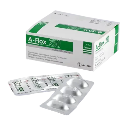 A-Flox 250 mg Capsule