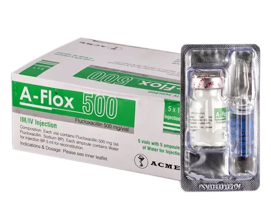 A-Flox 500 mg/vial IM/IV Injection