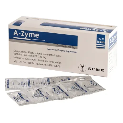 A-Zyme 325 mg Tablet