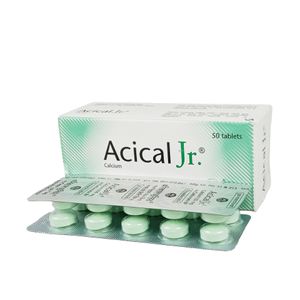 Acical JR 250 mg Chewable Tablet