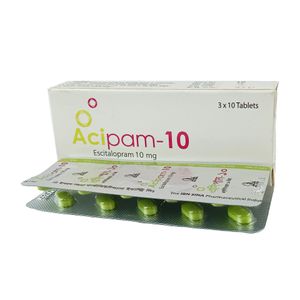 Acipam 10 mg Tablet