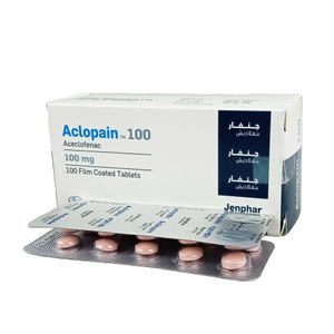 Aclopain 100 mg Tablet