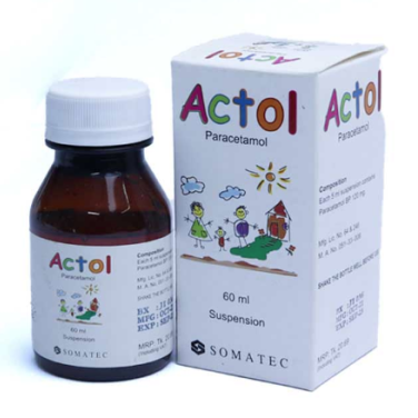 Actol 120 mg/5 ml Oral Suspension