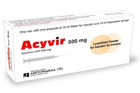 Acyvir 500 mg/vial IV Infusion