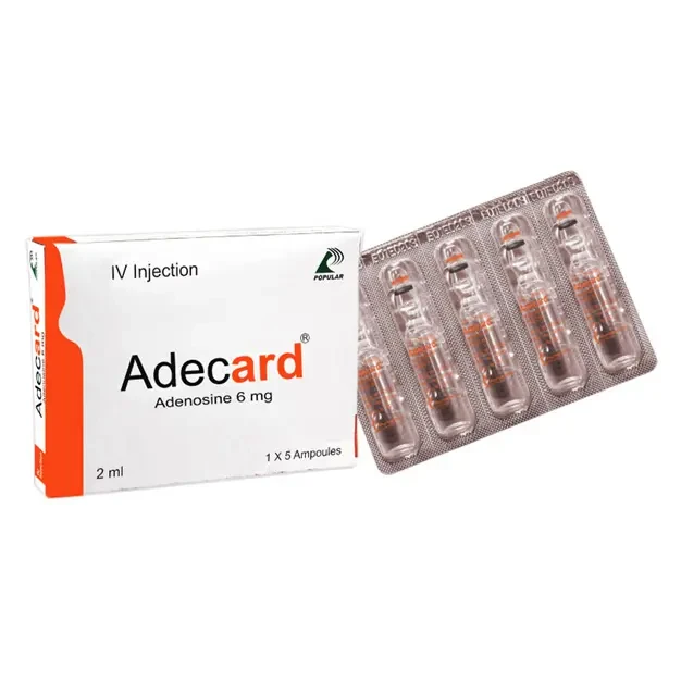 Adecard 6 mg/2 ml IV Injection