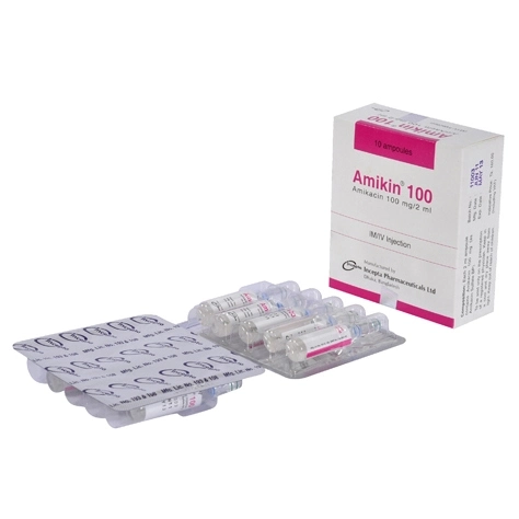 Amikin 100 mg/2 ml IM/IV Injection