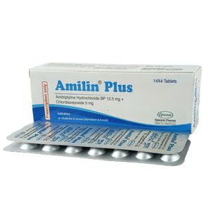 Amilin Plus 12.5 mg+5 mg Tablet