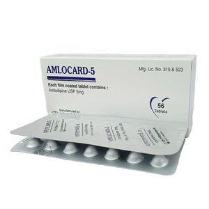 Amlocard 5 mg Tablet