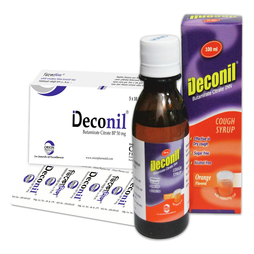 Deconil 7.5 mg/5 ml Syrup