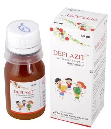 Deflazit 6 mg/5 ml Oral Suspension