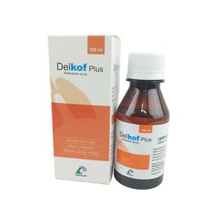 Delkof Plus (10 mg+30 mg+1.25 mg)/5 ml Syrup