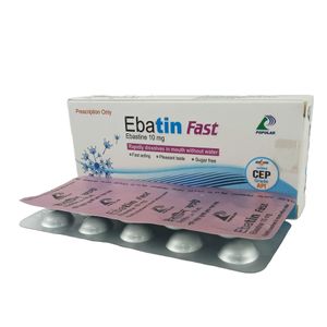 Ebatin Fast 10 mg Orally Dispersible Tablet