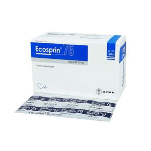 Ecosprin 75 mg Tablet (Enteric Coated)