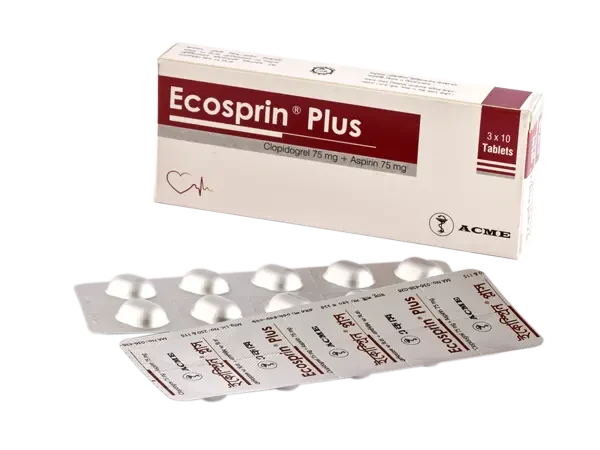 Ecosprin Plus 75 mg+75 mg Tablet