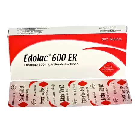 Edolac ER 600 mg Tablet (Extended Release)