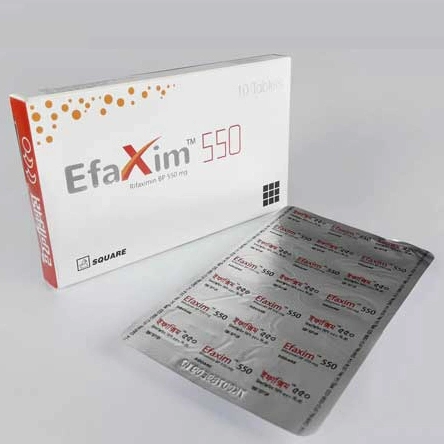 Efaxim 550 mg Tablet