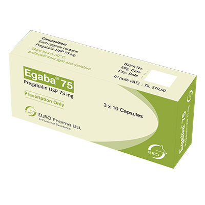 Egaba 75 mg Capsule