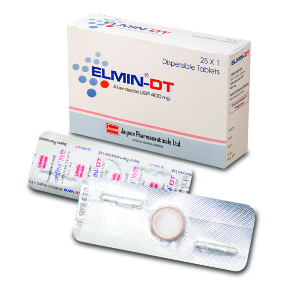 Elmin-DT 400 mg Dispersible Tablet