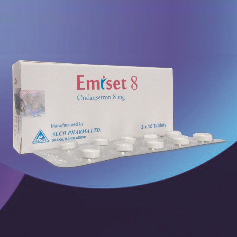 Emiset 8 mg Tablet