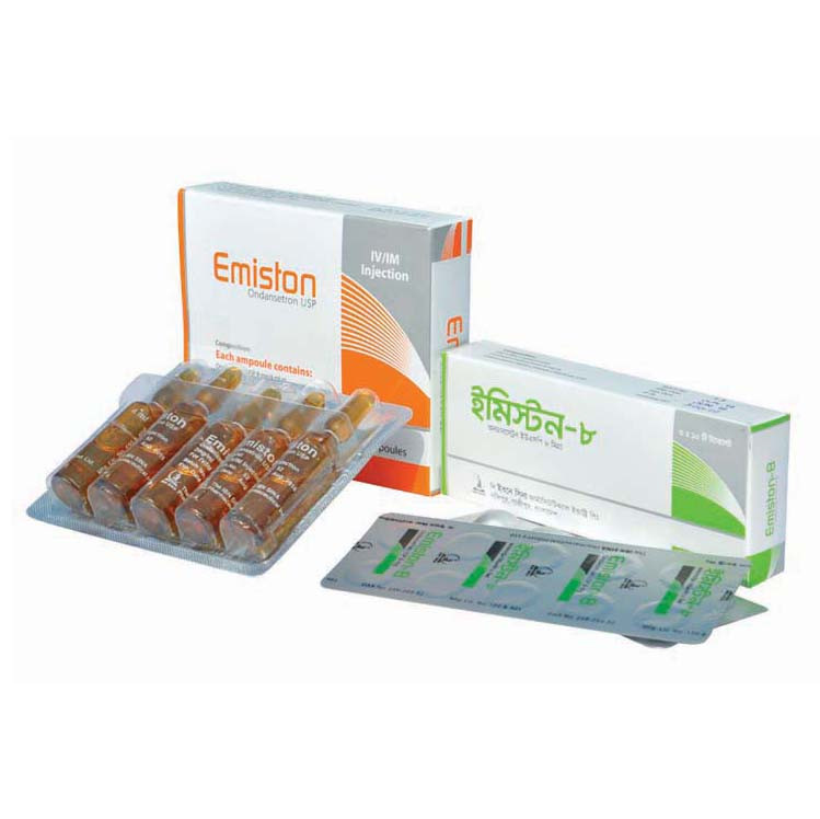 Emiston 8 mg/4 ml IM/IV Injection