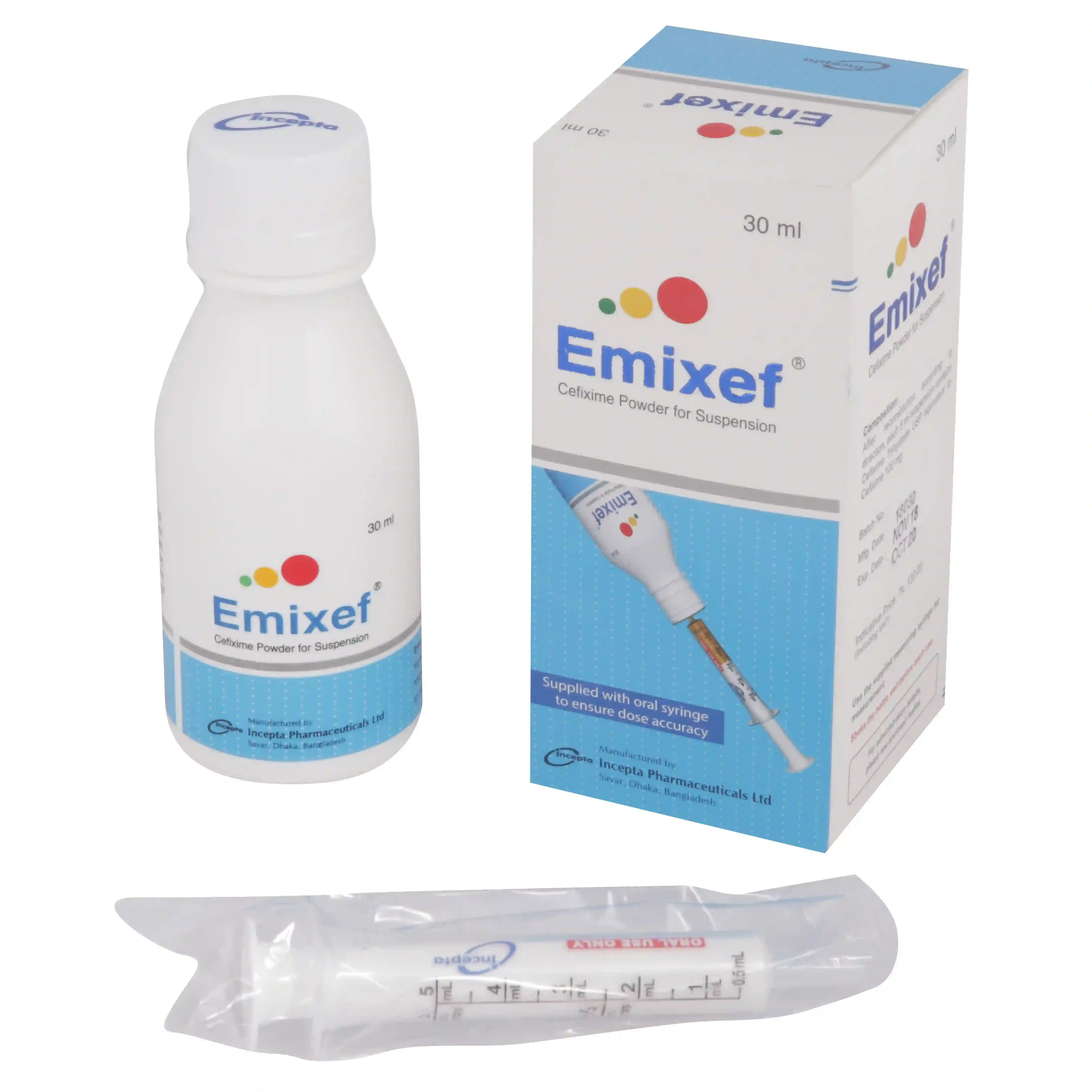 Emixef 100 mg/5 ml Powder for Suspension