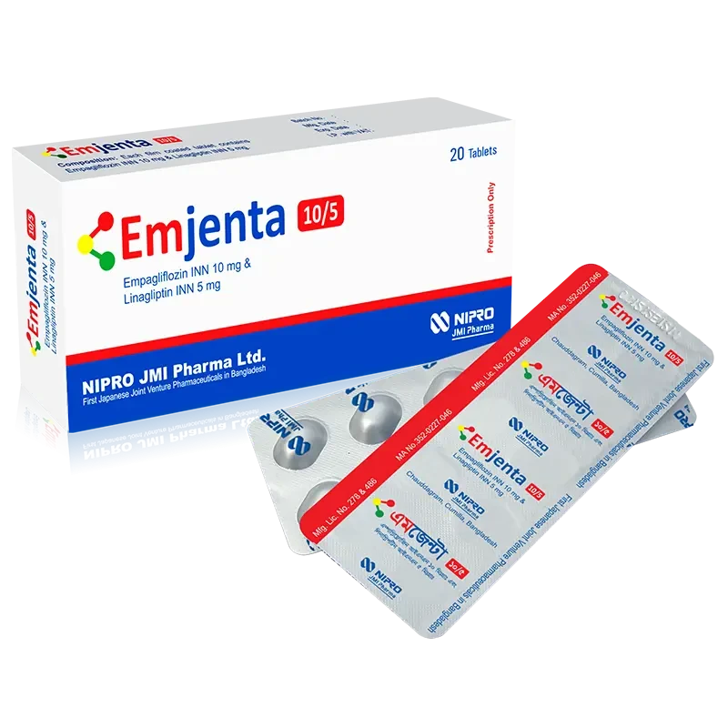 Emjenta 25 mg+5 mg Tablet