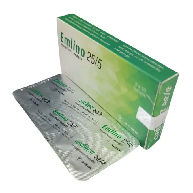 Emlino 25 mg+5 mg Tablet