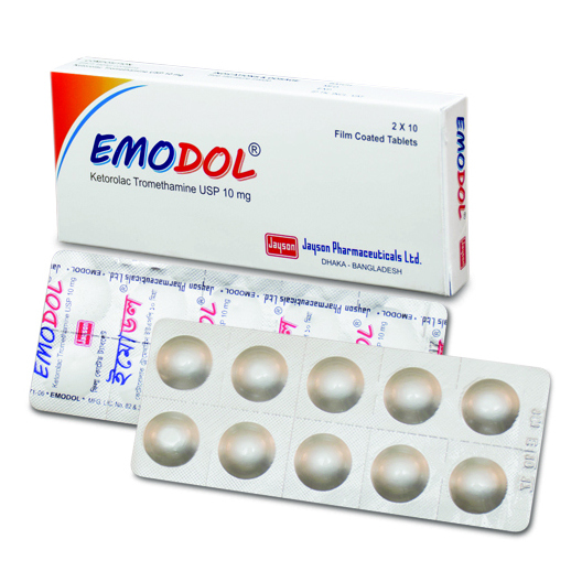 Emodol 10 mg Tablet