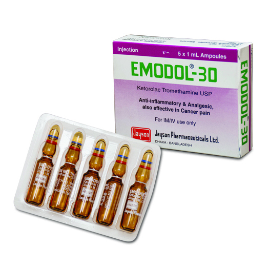 Emodol 30 mg/ml IM/IV Injection