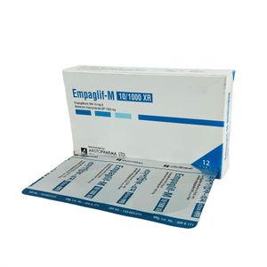 Empaglif-M XR 10 mg+1000 mg Tablet (Extended Release)