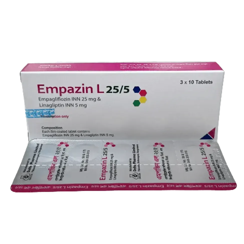 Empazin L 25 mg+5 mg Tablet