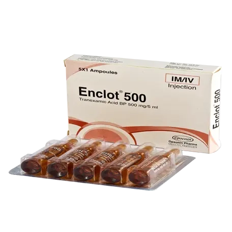 Enclot 500 mg/5 ml IM/IV Injection