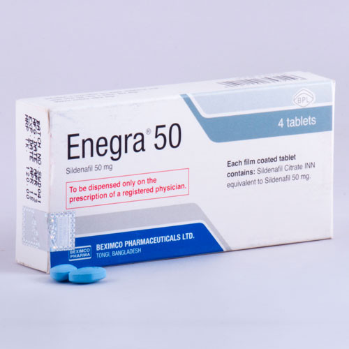 Enegra 50 mg Tablet