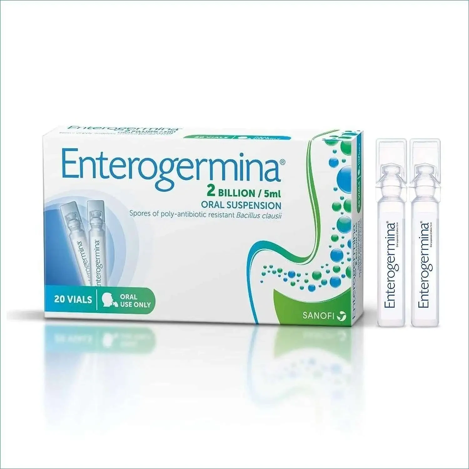 Enterogermina 2 billion/5 ml Oral Suspension