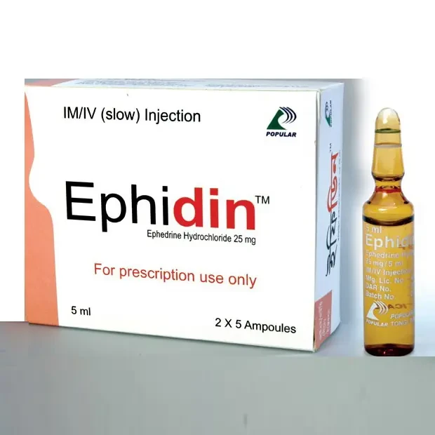 Ephidin 25 mg/5 ml Injection