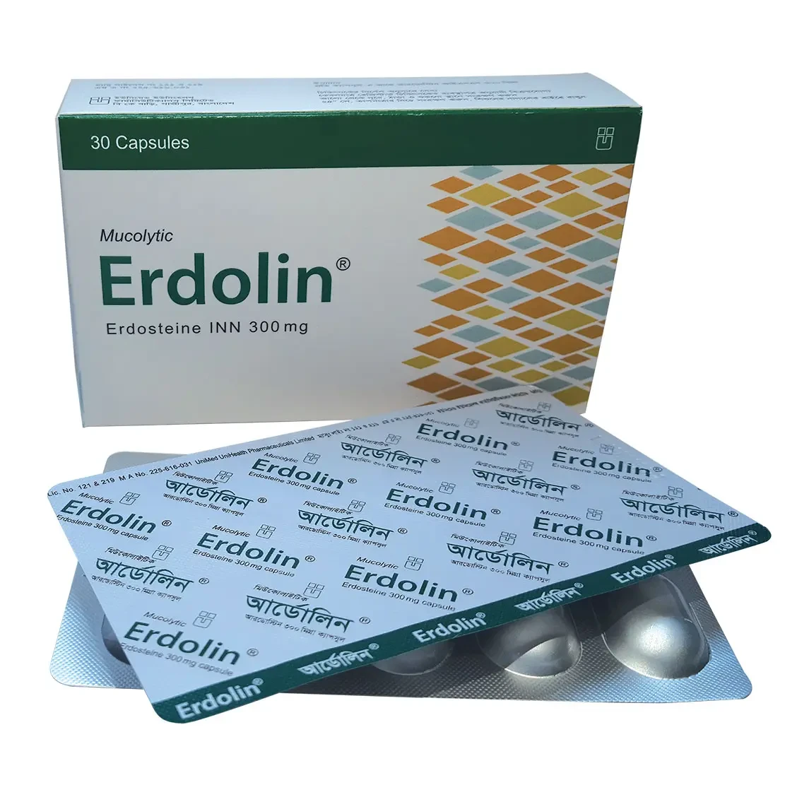 Erdolin 300 mg Capsule