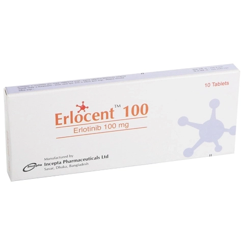 Erlocent 100 mg Tablet