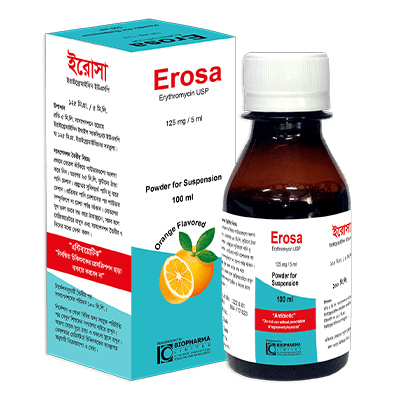 Erosa 125 mg/5 ml Powder for Suspension