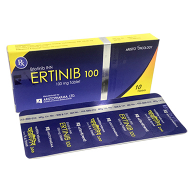 Ertinib 100 mg Tablet