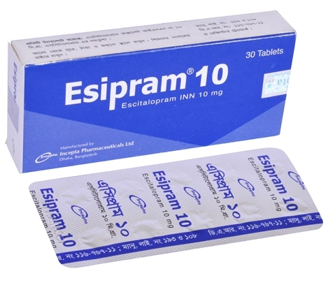 Esipram 10 mg Tablet