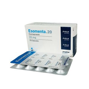 Esomenta 20 mg Capsule (Enteric Coated Pellets)