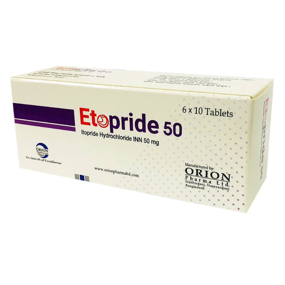 Etopride 50 mg Tablet