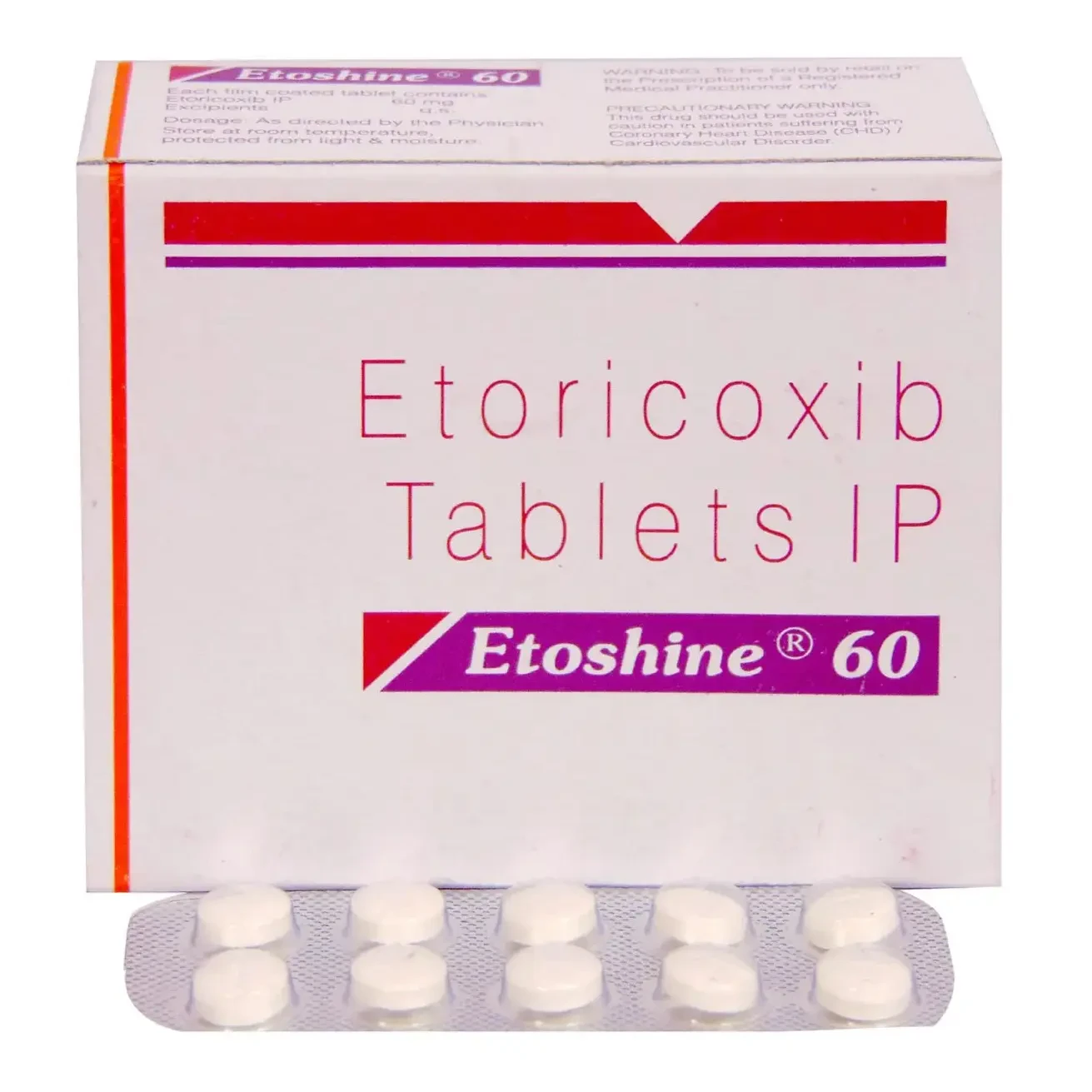 Etoshine 60 mg Tablet