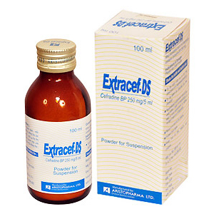 Extracef DS 250 mg/5 ml Powder for Suspension