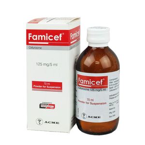 Famicef 125 mg/5 ml Powder for Suspension