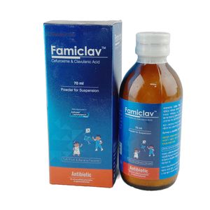 Famiclav (125 mg+31.25 mg)/5 ml Powder for Suspension