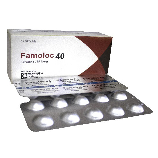 Famoloc 40 mg Tablet