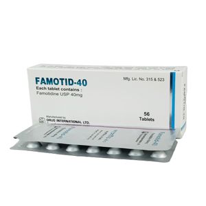 Famotid 40 mg Tablet