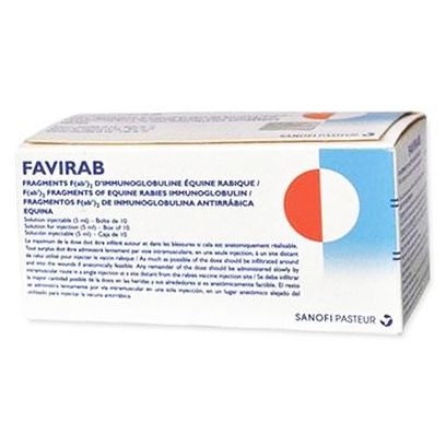 Favirab 1000 IU/5 ml IM Injection