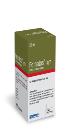 Fematos 1 gm/20 ml IV Injection or Infusion